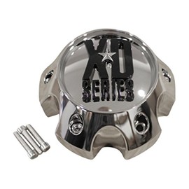 XD SERIES KMC 796 797 798 Chrome 6 Lug Wheel Rim Center Cap 1079L140 Ford Truck