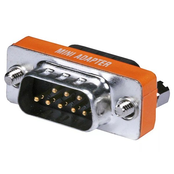 Monoprice DB9 Male to Male Null Modem Mini Type adapter