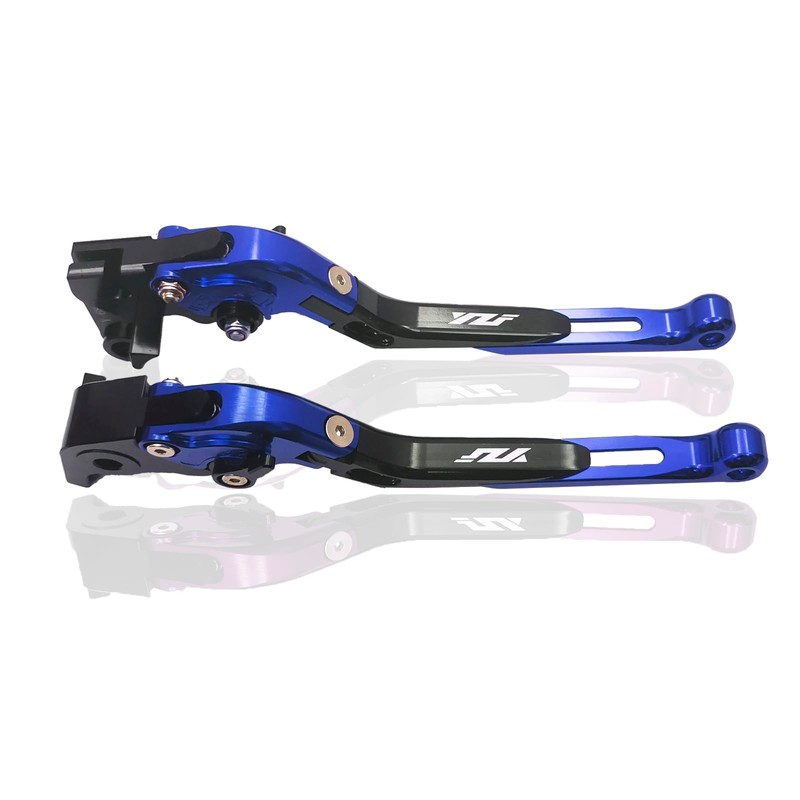 KBGRAX Motorcycle Aluminum CNC Adjustable Foldable Extendable Brake Clutch Levers