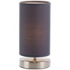 Brilliant AG 13247/22 Metal/Textile Floor Lamp, Grey (40 W E14)
