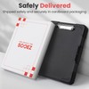 Sooez Toughest Clipboard with Storage, Internal Pen Pouch Included, Letter/