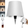 SOUDFK Wireless Bottle Lamp,2025 New 3 Color Rechargeable Wine Bottle