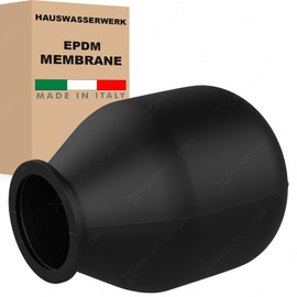 Domestic Waterworks EPDM Membrane Rubber Bladder for Pressure Boilers Membrane Boilers - Opening: 90 mm (35-50 Litres)