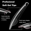 OBP Soft Gel Tips Para Uñas 240 Piezas Diferentes Modelos