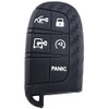 RUNZUIE Silicone 5 Buttons Smart Key Fob Cover for 2025