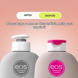 eos Shea Better Loción corporal Coconut Waters, cuidado de la piel con humedad las 24 horas, ligera y no grasosa, karité natural, vegano, loción corporal de coco, 16 onzas líquidas