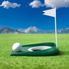 Baluue 2pcs Putting Cup With Flag - Indoor Putting Hole
