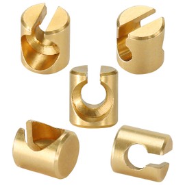 XLTOK Throttle Idle Cable Ferrules for Carburetor Throttle Cable End Joint Guide Nut fits for Harley Davidson FLHR Road King 1996-2006/FXDF Fat Bob 2009-2017/5650876