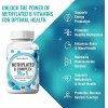 Methylated B-Complex Vitamins - Complete Methyl B Complex Multivitamin with