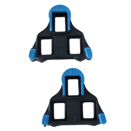 Trkimal Road Bike Cleats for Shimano SPD-SL Compatible with SH11 SH12 SH10 System Shoes, Non-Slip, Durable High-Performance Pedal Cleats for Road Bike & Indoor Cycling (Blue 2°)