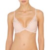Natori Women's Feathers Contour Plunge Bra, Cameo Rose, 34DD