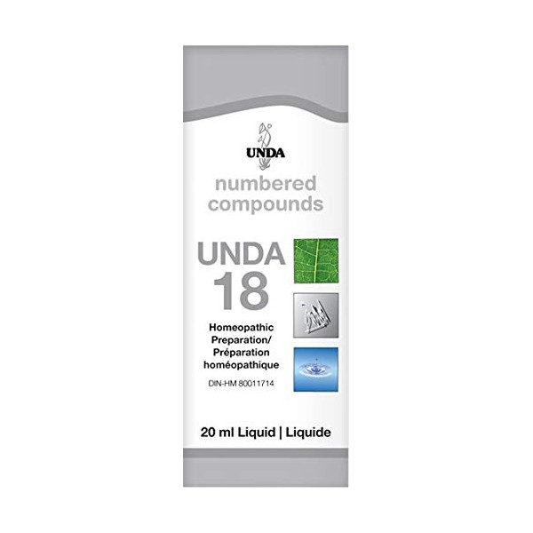 UNDA - UNDA 18 Numbered Compounds - Homeopathic Preparation -