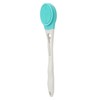 Electric Body Scrubber Brush 3 Speed Vibration Green Waterproof Long