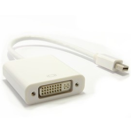 kenable Mini-DisplayPort/Thunderbolt Plug to DVI-D 24+4 Socket Adapter