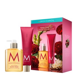 Moroccanoil Dahlia Blush Hand Cream and Hand Soap Set