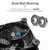 upHere Big Airflow 4 x 120mm x 25mm Computer Fan