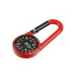 STOBOK Pack of 12 Carabiner Key Ring Clip Compass Carabiner