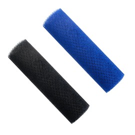 SOIDMHP Beauty Skin Wash Towel, 2 Pieces African Net Sponge Bath, African Exfoliating Net, Nylon Back Scrubbers, Shower Body Cleaning Spa Massage Bath Towel, Multi-color, 30 * 80CM