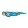 Speedo Infant Sea Squad Illusion Swimming Goggles, Turquoise/Yellow/Clear, One Size