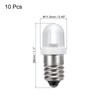 MECCANIXITY 3-3.8V/0.06A E10 Mini Light Bulbs, 10Pcs Miniature Screw Bulbs