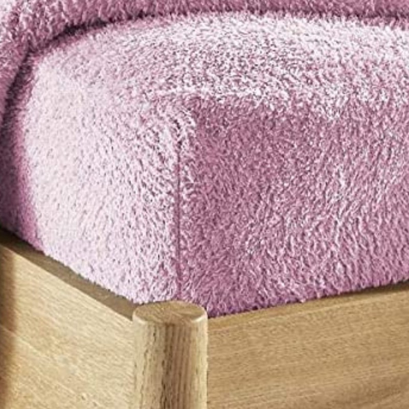 Olivia Rocco Teddy Fleece Extra Deep Fitted Sheet Cosy Warm