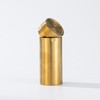 2 Pcs Pepper Shaker Gold 304 Stainless Steel Seasoning Bottle