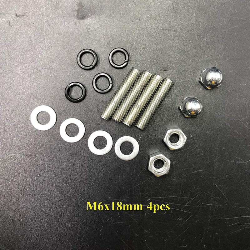 PK80 Motor Bolts Studs, Screws Set for 66cc/80cc/YD100 Gas Engine