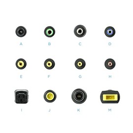 Brightium Tragbares Ladegerät, 100 W, 3-in-1, mit 1 x USB und 12 Anschlüssen, ideal zum gleichzeitigen Aufladen mehrerer Geräte.