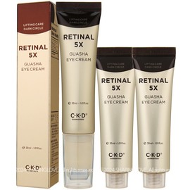 CKD Retinal 5X Guasha Eye Cream (1 main product + 2 refills) / CKD 씨케이디 레티날 5X 괄사 아이 크림 본품 1개 + 리필 2개