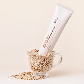 Abka Glassy Flow 3 Type Coix Coix Hypoallergenic Skin Texture Care Cream 100ml / 아브카 글래시 플로우 3종 율무 저자극 피부결 케어 크림 100ml