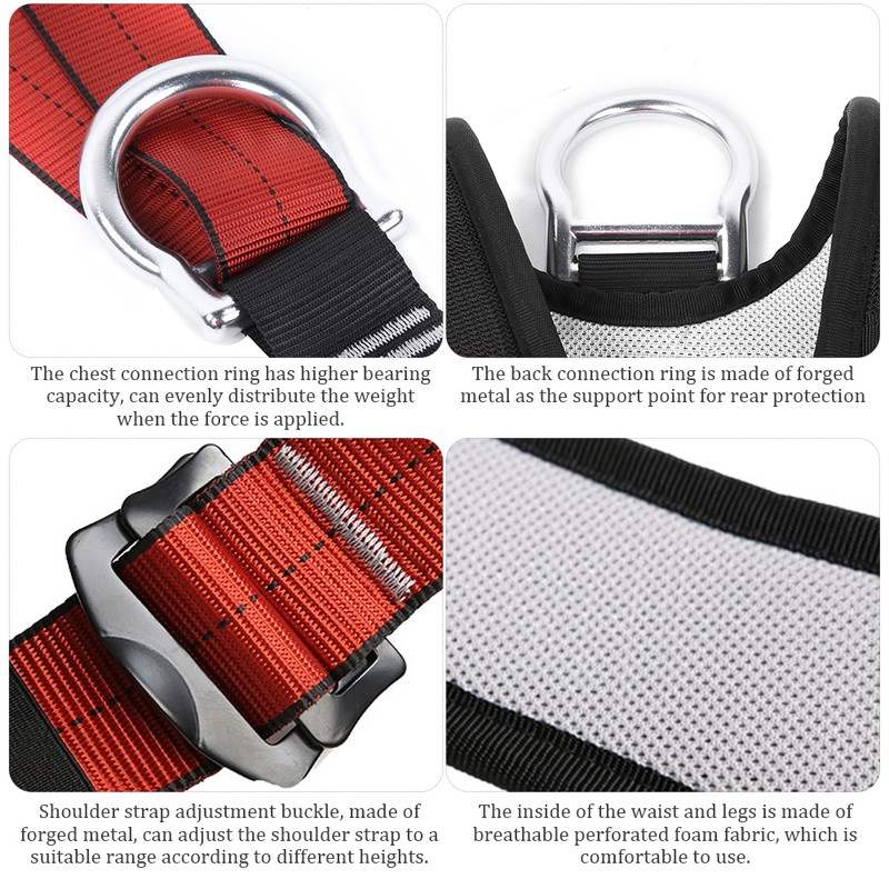 Outdooor Half Upper Body Safety Belt Connection for Rescue Aerial