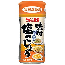 S&B Seasoned Salt and Pepper, 4.3 oz (110 g) x 5 Packs