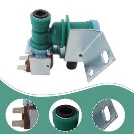 New Version W10498992 W10238100 WPW10238100 Refrigerator Water Inlet Valve for Whirl-pool Kitchen-Aid Ken-more Refrigerator Repl.# W11451511 W11512399 K-77473 Water Inlet Valve