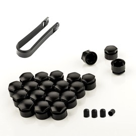 LST 20 x Cover Caps Set 17 mm Rim Lock Puller