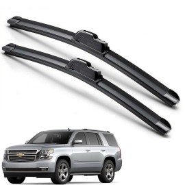 EZ Motoring For 2015-2020 Chevy Tahoe Suburban Yukon Windshield Wiper Blade Hybrid Silicone