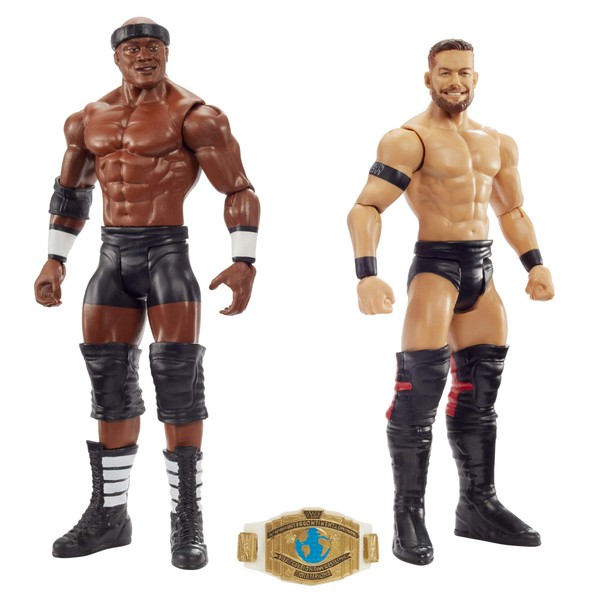WWE Finn Balor vs Bobby Lashley Battle Pack Series #63 with Two 6-inch Articulated Action Figures & Ring Gear