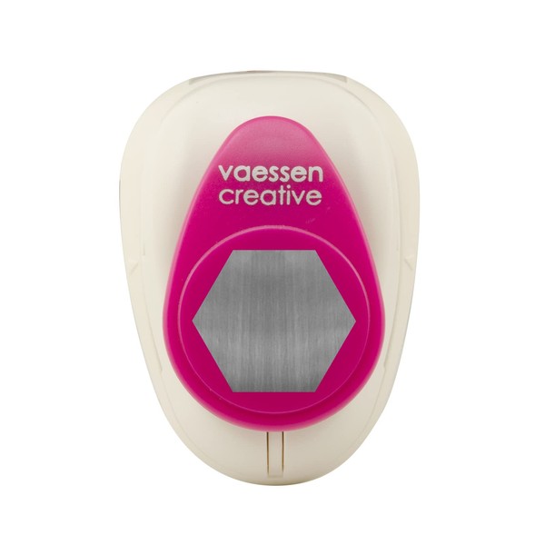 Vaessen Creative Craft Paper Punch, Hexagon, 2.5 cm, for DIY