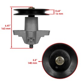 Replacement Powersports Parts – High-Performance Components for Spindle Assembly with Pulley For Troy-Bilt RZT42 G42 Lawn Tractor Mod-C83C-42153