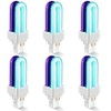 Qualirey 6 Pack 41050 7W Replacement Bulb, Upgraded 2 Color