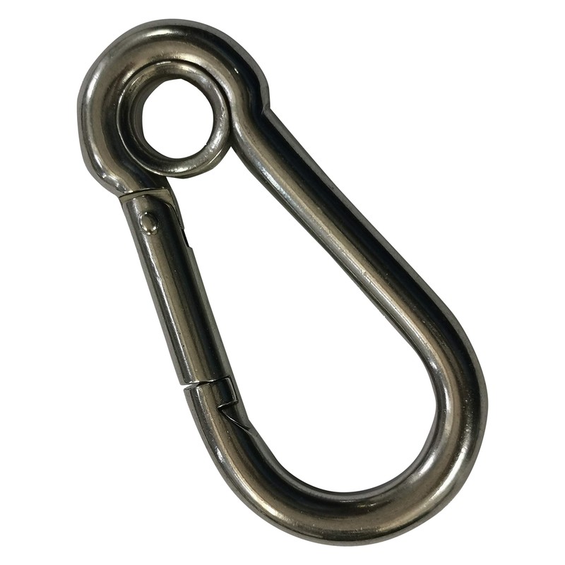Spring Snap Eyelet Hook 316 Marine Stainless Steel Climbing Locking