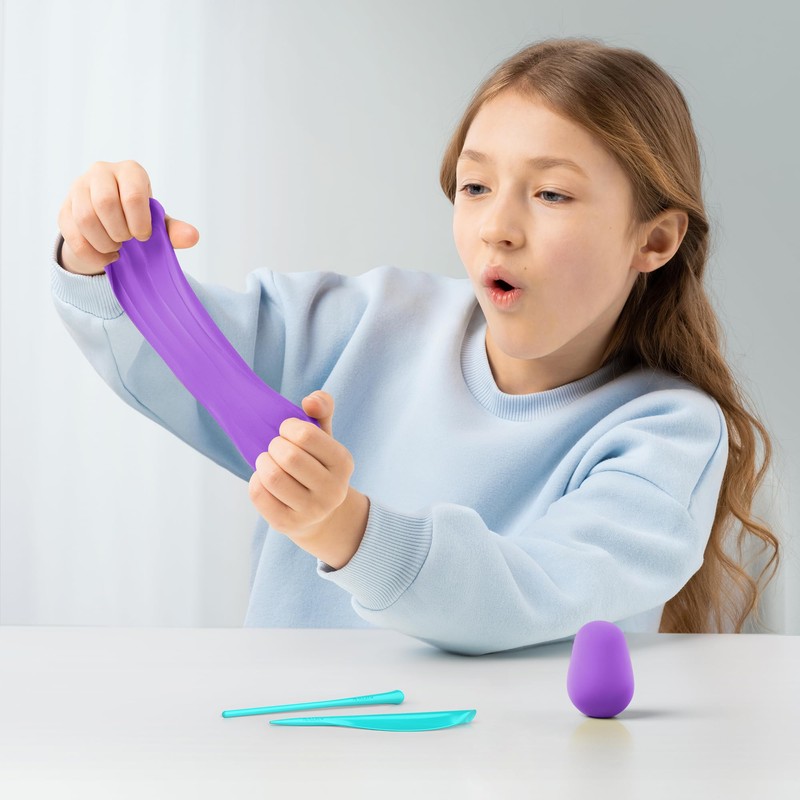 HEY CLAY Rainbow Unicorns - Air-Dry Clay Kit for Kids