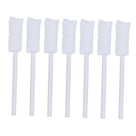 KOMBIUDA 10pcs Mouth Care Gauze Brushes for Oral Hygiene Soft Swabs for Boy Girl Safe Cleaning Tools White