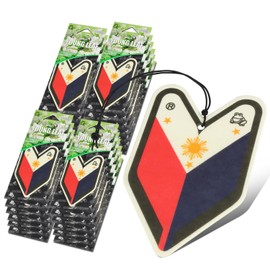 24 Pcs Tree Frog Jasmine Scent Wakaba Car/Office/Home Hanging Air Freshener