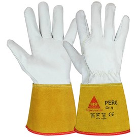 Hase Safety Peru Lightweight Welding Gloves, EN388, EN420, EN407, Size XXXL: