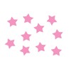 Miniblings 10 Iron-On Transfers Star 25 mm Flock Stars Colours