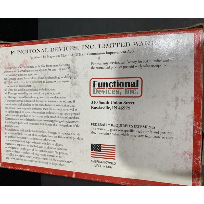 RIB RIBT2401B Enclosed Relay 395024A 24VAC SPDT 20Amp NEW