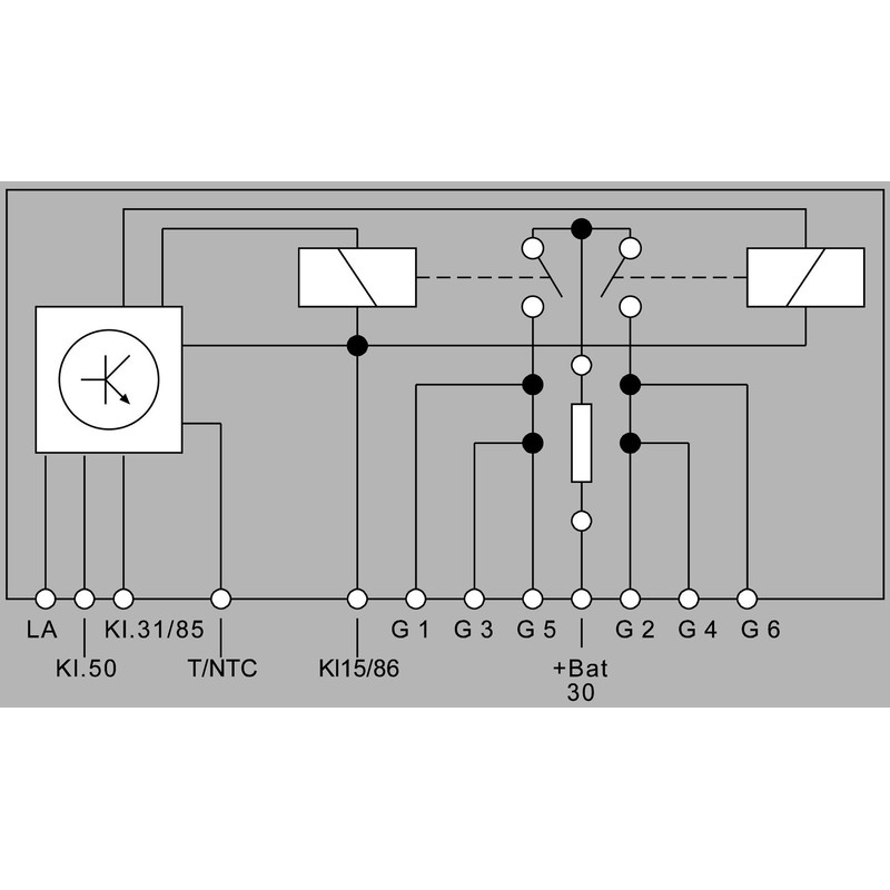 HELLA 4RV 008 188-071 Control Unit, glow plug system -