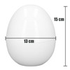 Rapid Egg Cooker, 4 Eggs Capacity Hard Boiled Cooker, Compact