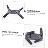 CAXUSD Laptop Cooler Dual Fan Radiator Notebook Cooling Pad Gaming
