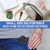 WLLHYF 6 Pack Small Pill Box Travel Pill Container for